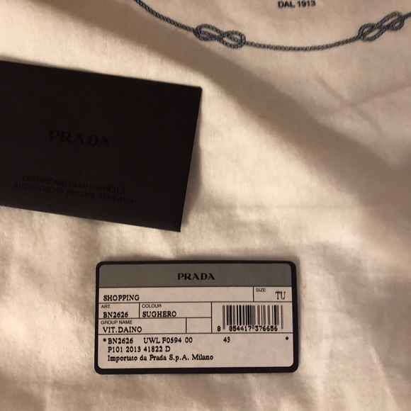 Prada Vitello Daino Leather Tote - Picture 3 of 8